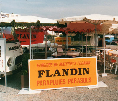 Stand parasols Flandin archives